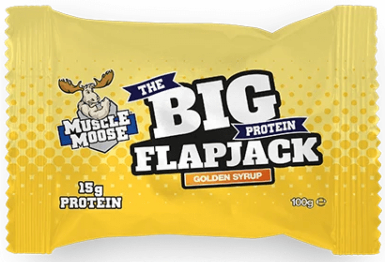Muscle Moose Big Flapjack Golden Syrup 12x100g